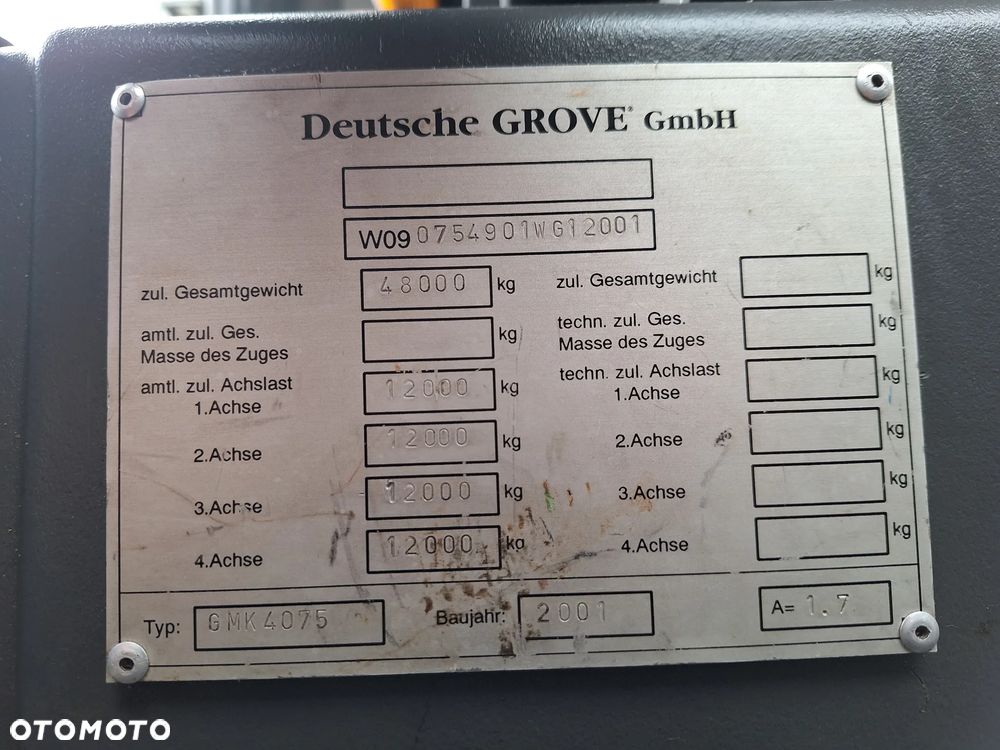 Grove GMK4075 - 29