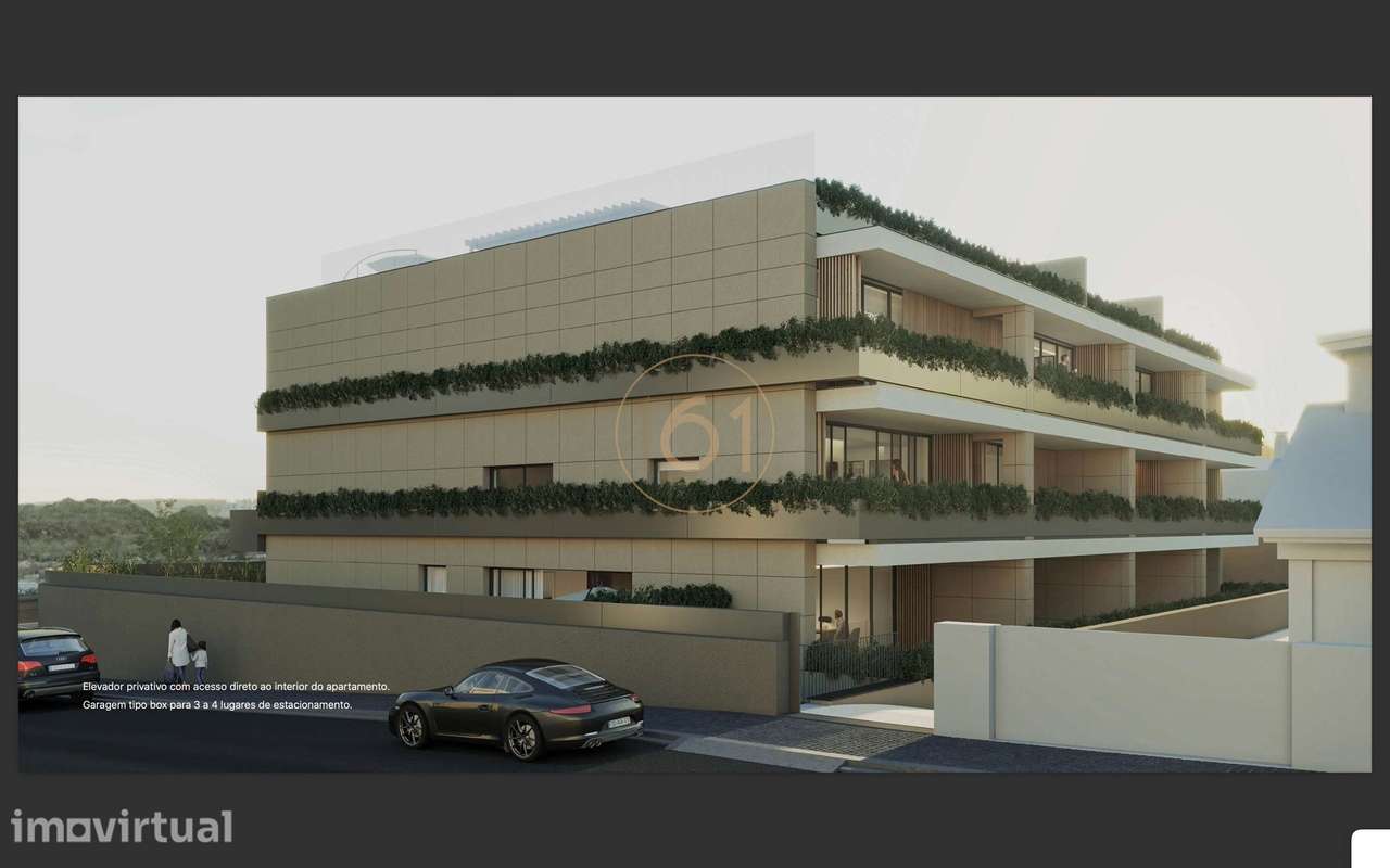 Apartamento T4 Duplex na Foz com jardim e piscina - Grande imagem: 2/18