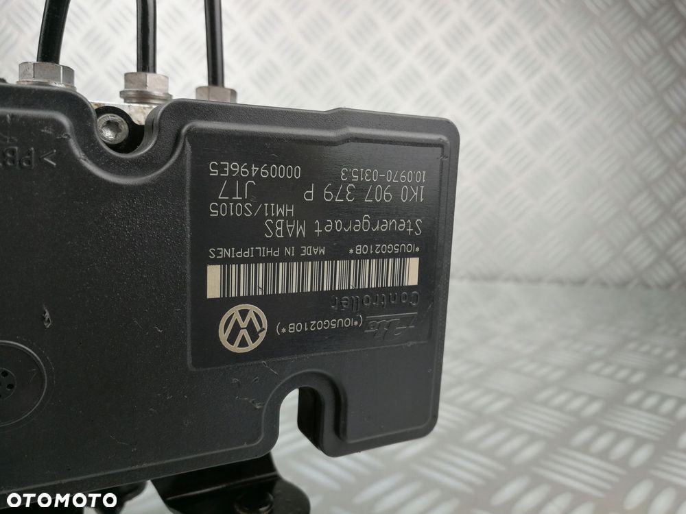 1K0614117H 1K0907379P pompa hamulcowa sterownik ABS VW GOLF V PLUS AUDI - 7
