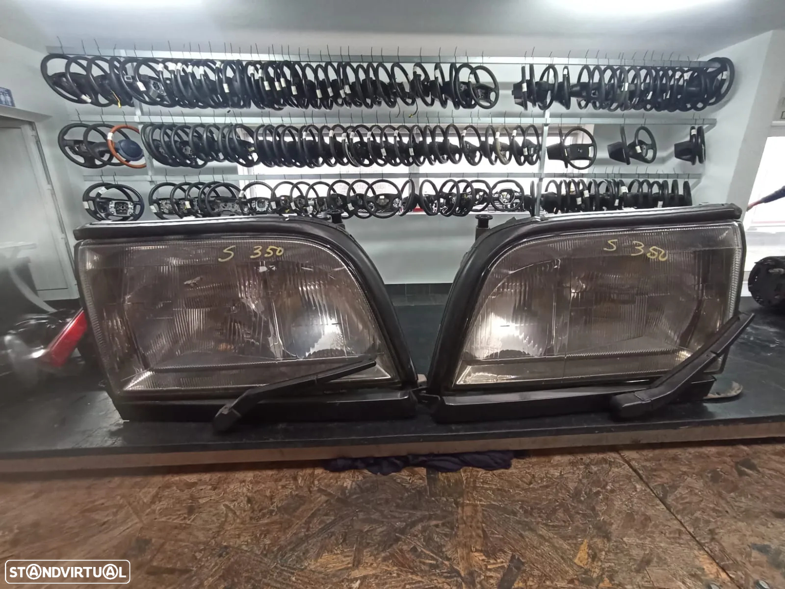 Farol frente Mercedes S350 - 6