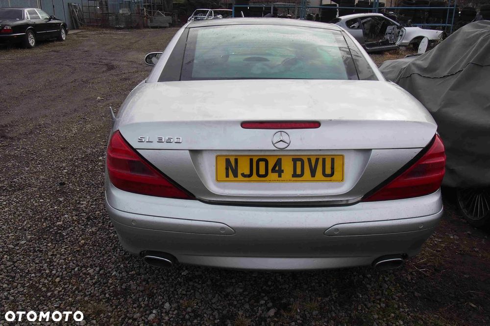 Maska Zderzak Reflektory Błotniki Wzmocnienie Belka Pas Przedni Lampy Mercedes SL500 SL350 R230 - 16