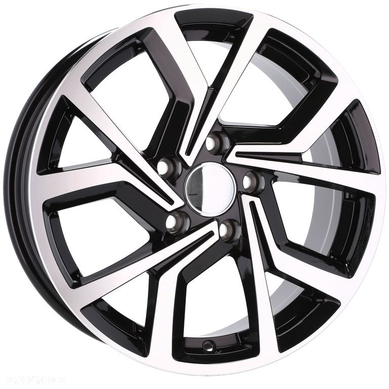 4x Felgi 15 m.in. do VW Golf Jetta Passat Caddy Touran SKODA Octavia SEAT Alhambra - B1154 (LU1904) - 8