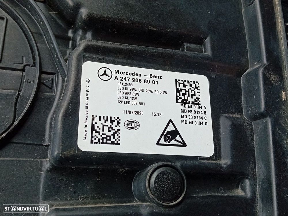 Ótica / farol esquerda MERCEDES-BENZ GLB-Class (X247) - 5