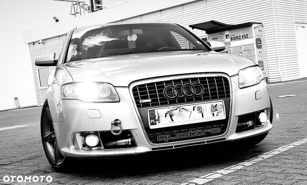 Emblemat QUATTRO Logo Napis 100% Stal Nierdzewna AUDI Gril Atrapa - 14
