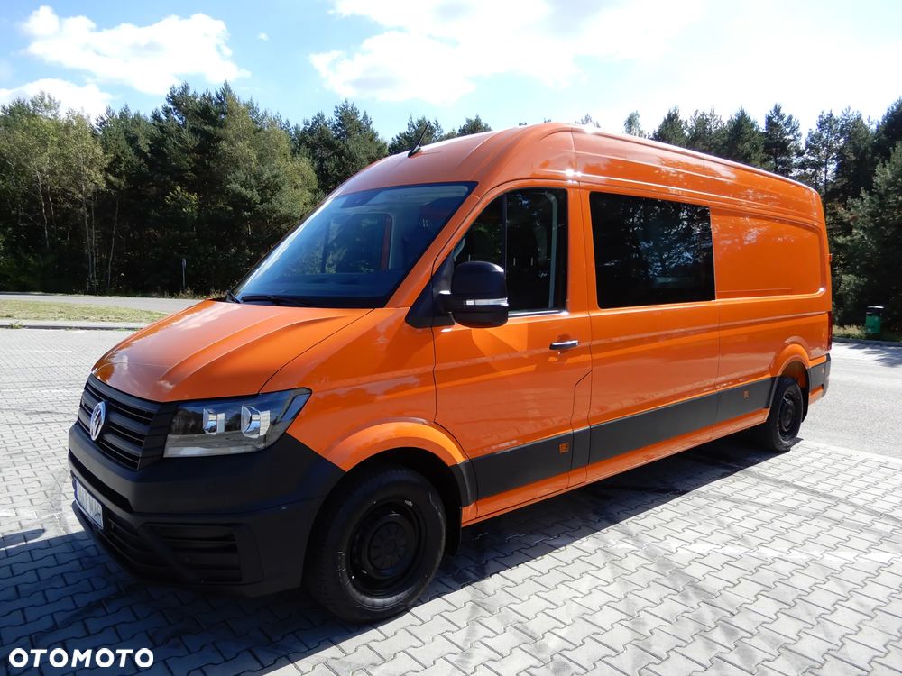 Volkswagen Crafter 4Motion 4X4 2.0 TDI 177 KM Automat 8-Mio Biegowy MIXTO Doka Brygadowy Dubel 6-Cio Osobowy+952 Kg Ładowność HAK 3000 Kg Blaszak Furgon L4H2 Rozstaw Osi 4490 mm GWARANCJA FABRYCZNA Stan Auta Jak NOWY OKAZJA - 7
