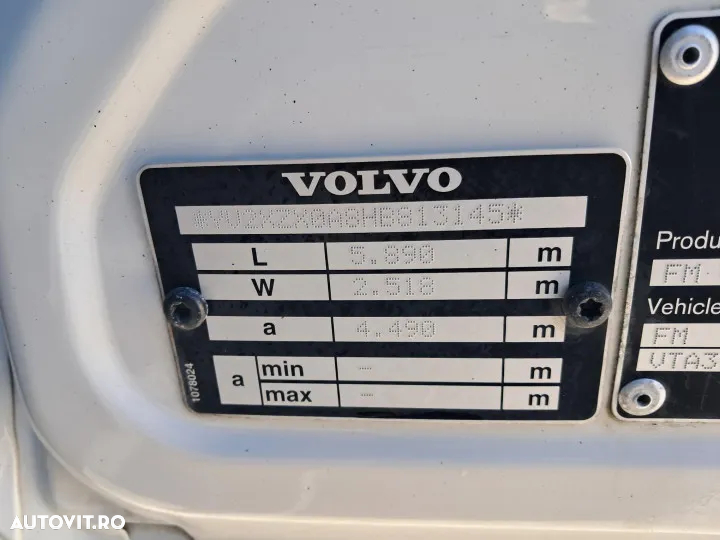 Volvo fm 450 460cp euro 6 automat - 36