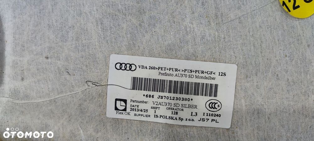 PODSUFITKA AUDI A3 8V 3D 8V3867505J SQ9 SZYBERDACH - 14