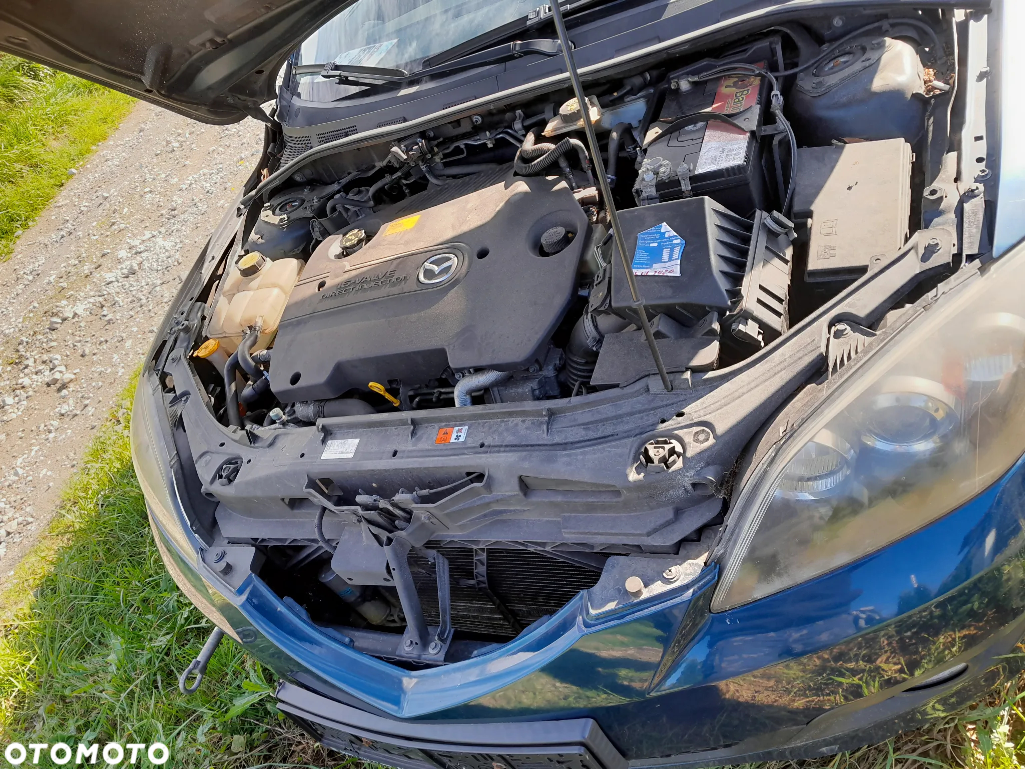 Mazda 3 03-09 BK HB Maska zderzak pas atrapa lampa  32C - 5