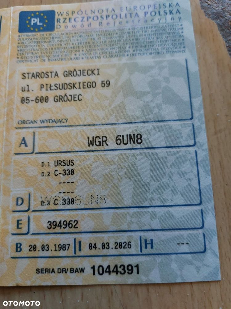 Ursus C330 - 6