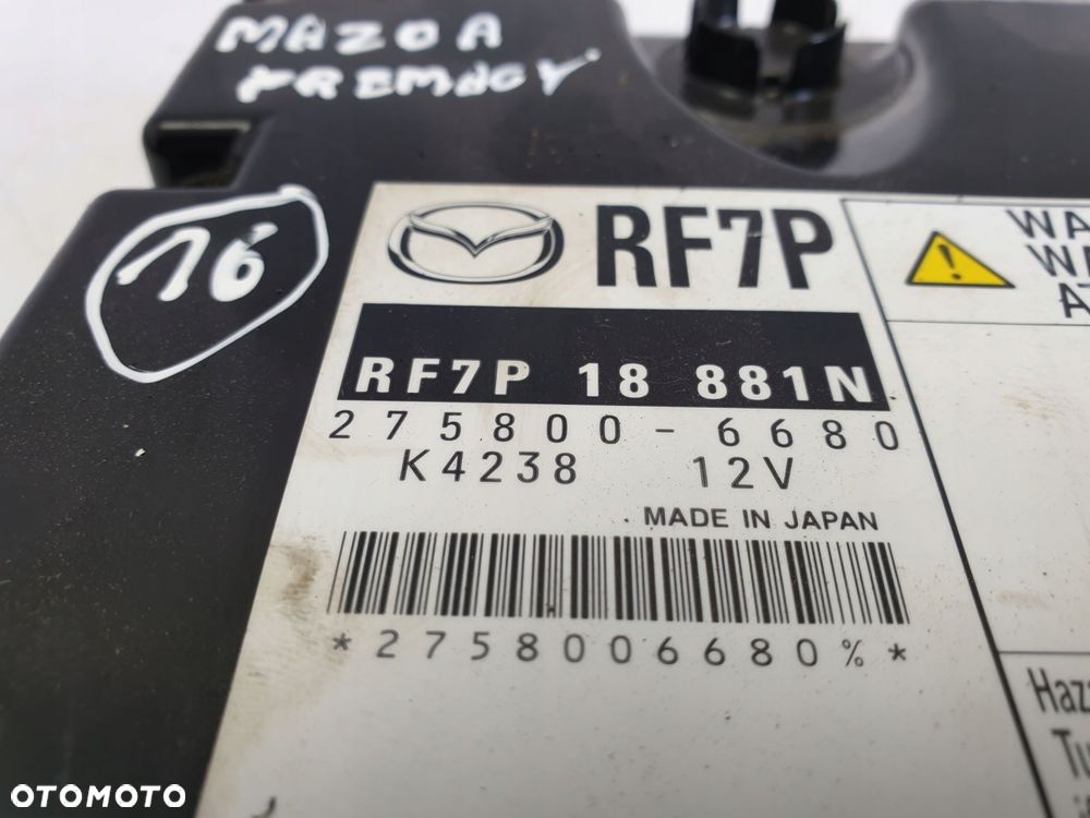 Mazda 5 Premacy II STEROWNIK SILNIKA 275800-6680 - 2