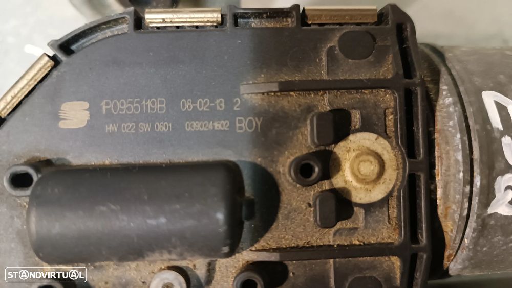 MOTOR DO LIMPA VIDROS SEAT LEON 1P - 05-12 - ESQUERDO / DIREITO 1P0955119B 1P0955120B - 2