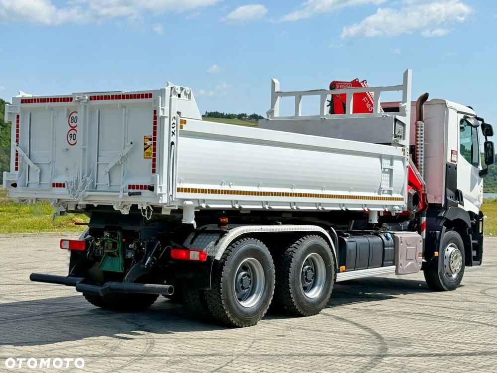 Renault C 430 * WYWROTKA 5,20 m * FASSI F165A.0.23 + PILOT / 6x4 - 7