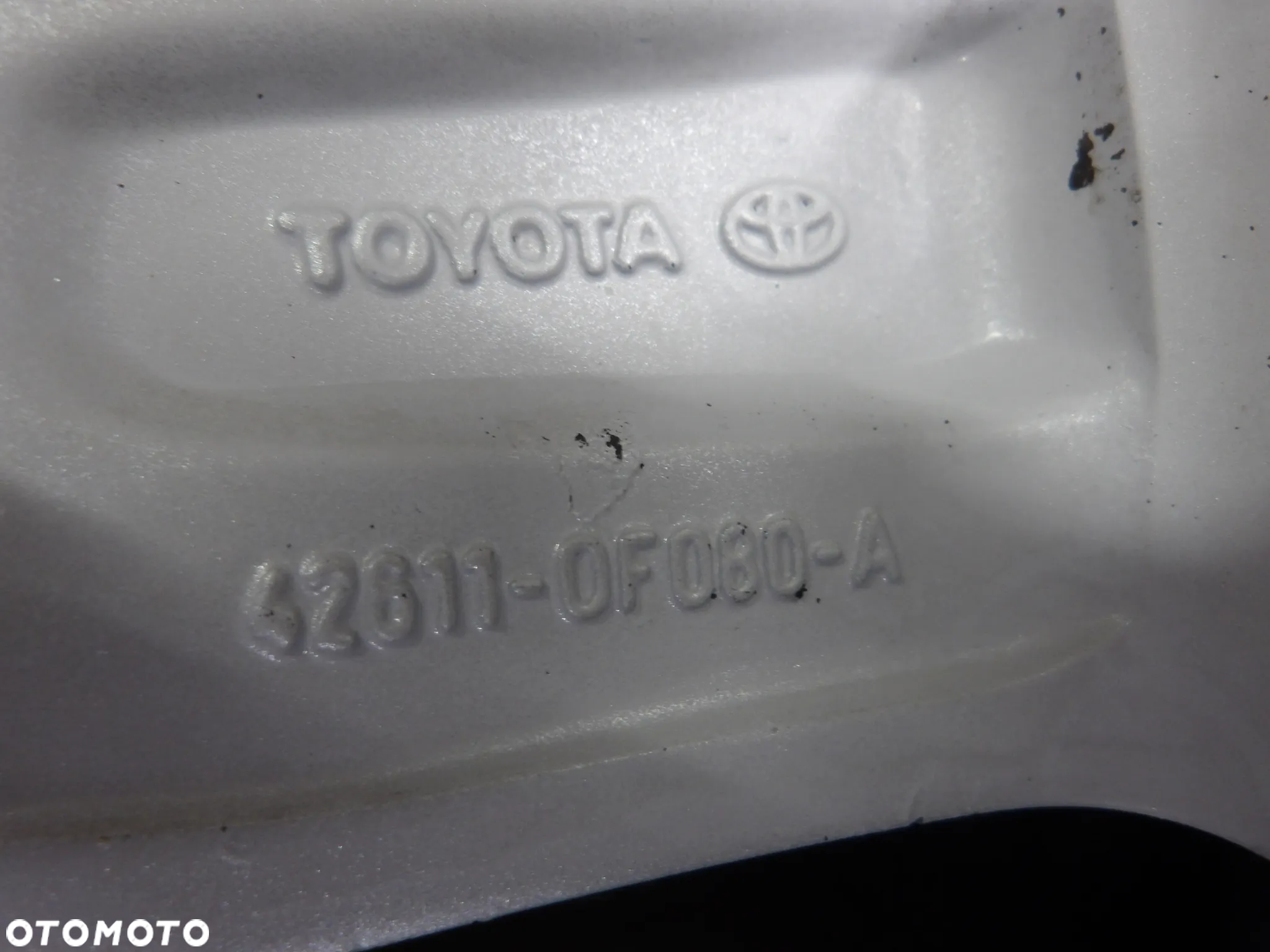 TOYOTA COROLLA VERSO 2.2D FELGI ALUMINIOWE ALUFELGI 5X114.3 7J ET45 R17 - 24