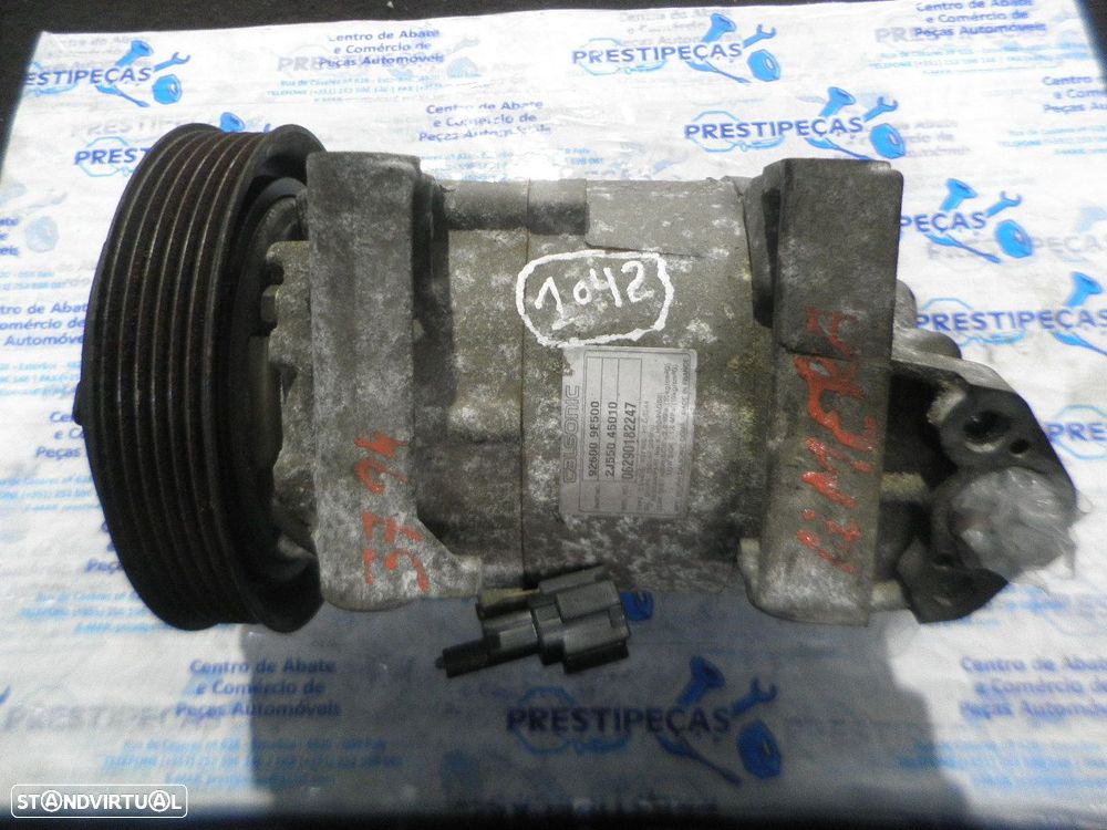 Compressor AC 926009F500  2J55045010 NISSAN  ALMERA N16 2000 1.8I 115CV 5P CINZA GASOLINA CALSONIC - 1