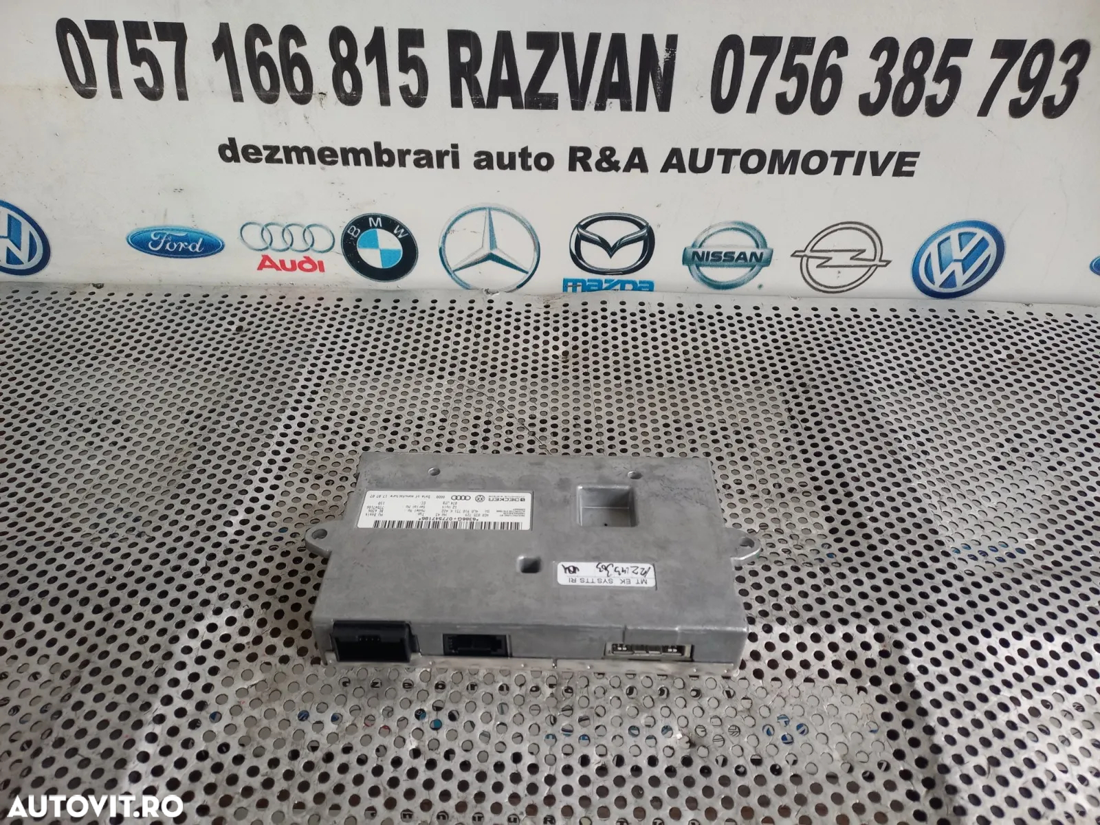 Modul Interferenta MMi Audi Q7 4L A6 C6 A8 D3 Etc Cod 4E - Dezmembrari Arad - 5