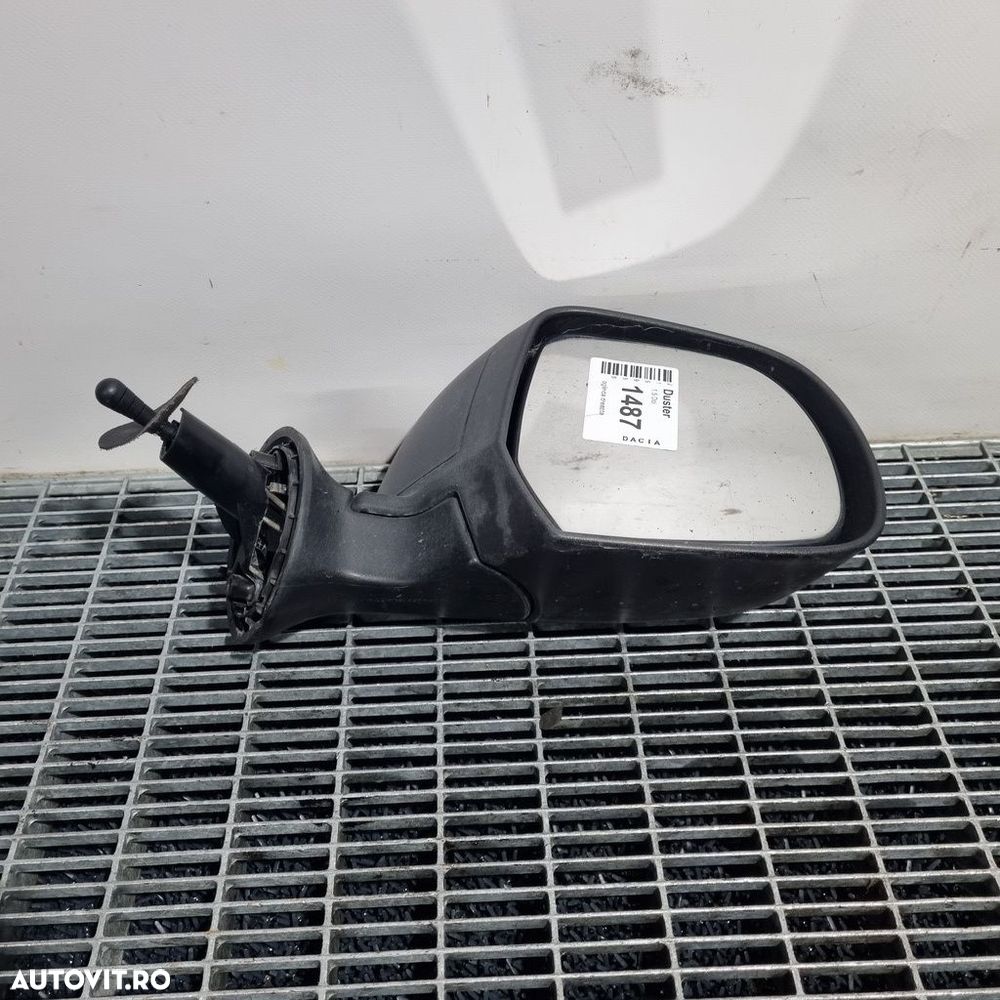Oglinda dreapta Dacia Duster 2010 - 2013 4 Usi GRI TEK23 (1487) Fără rabatare electrică - 4