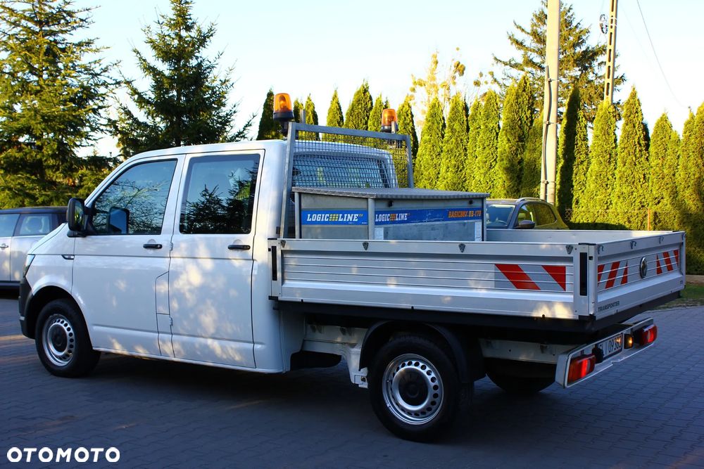 Volkswagen Transporter T6 2.0 TDI 102KM DOKA BRYGADÓWKA 6 OSÓB FV23% - 6