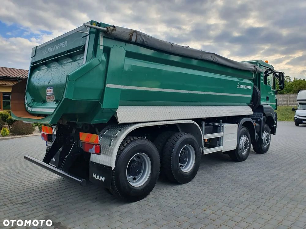 MAN TGS 41.500 8x8 KH KIPPER Manual Salon Polska Idealny - 8