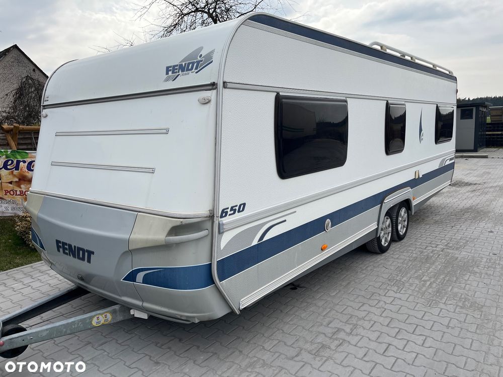 Fendt DIAMANT 650 Łazienka Alu Sypialnia 2 osie skóra - 1