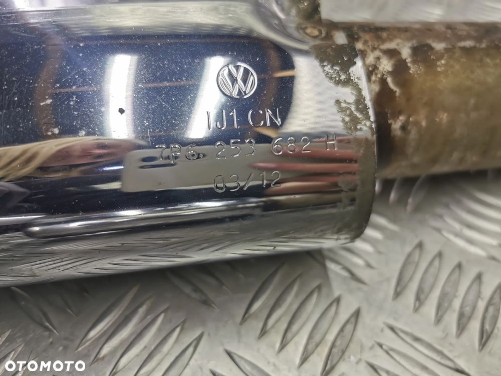 VW TOUAREG 7P 10-18R KONCOWKA KONCOWKI TLUMIKA WYDECH WYDECHU CHROM KOMPLET PRAWA 7P6253682H LEWA 7P6253681H - 7