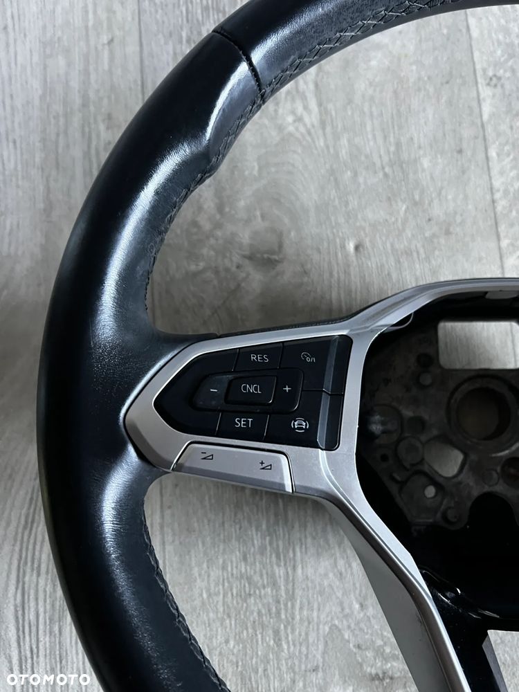 VW CADDY Passat B8 Kierownica multifunkcja skóra OE 2GM419089 JAK NOWA - 2