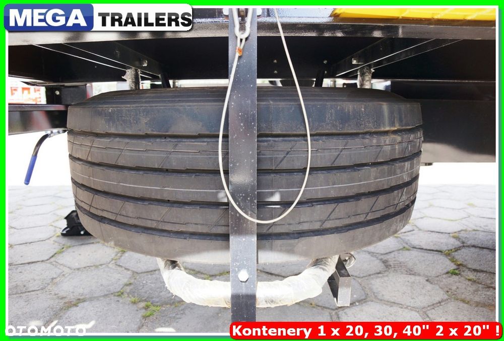 Mega DO KONSTRUKCJI / 39,0 T ład. drewno twarde, zblocza 16 T, zamki kontenerowe !!! - 20