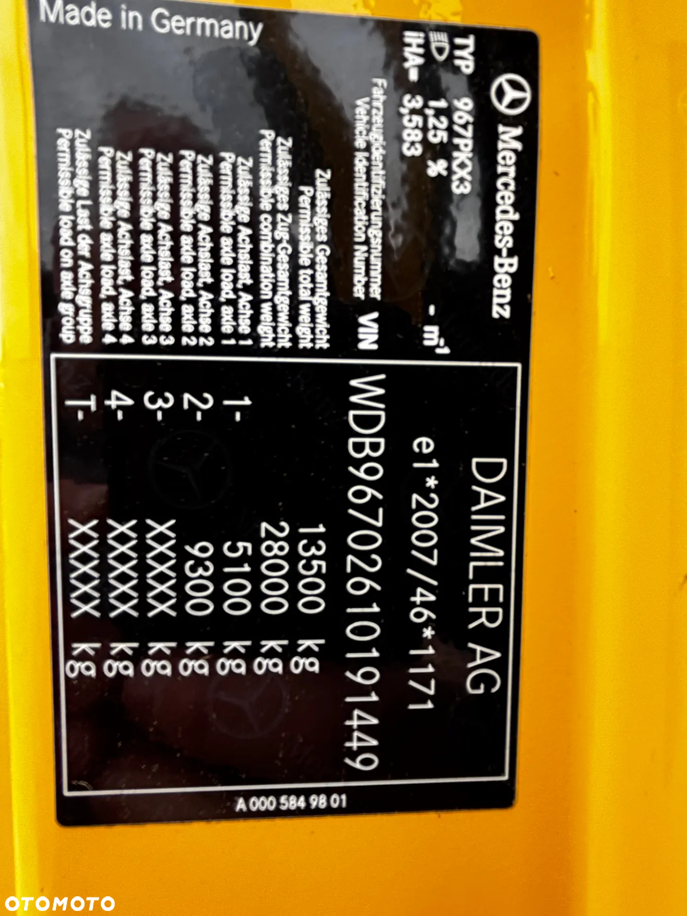 Mercedes-Benz ATEGO 1327 kontener , winda, DHL, (1227, 1224 , 1524) - 16