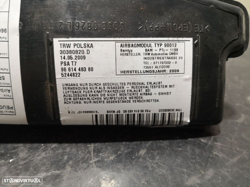 Airbag Banco Esq Peugeot 308 I (4A_, 4C_) - 3