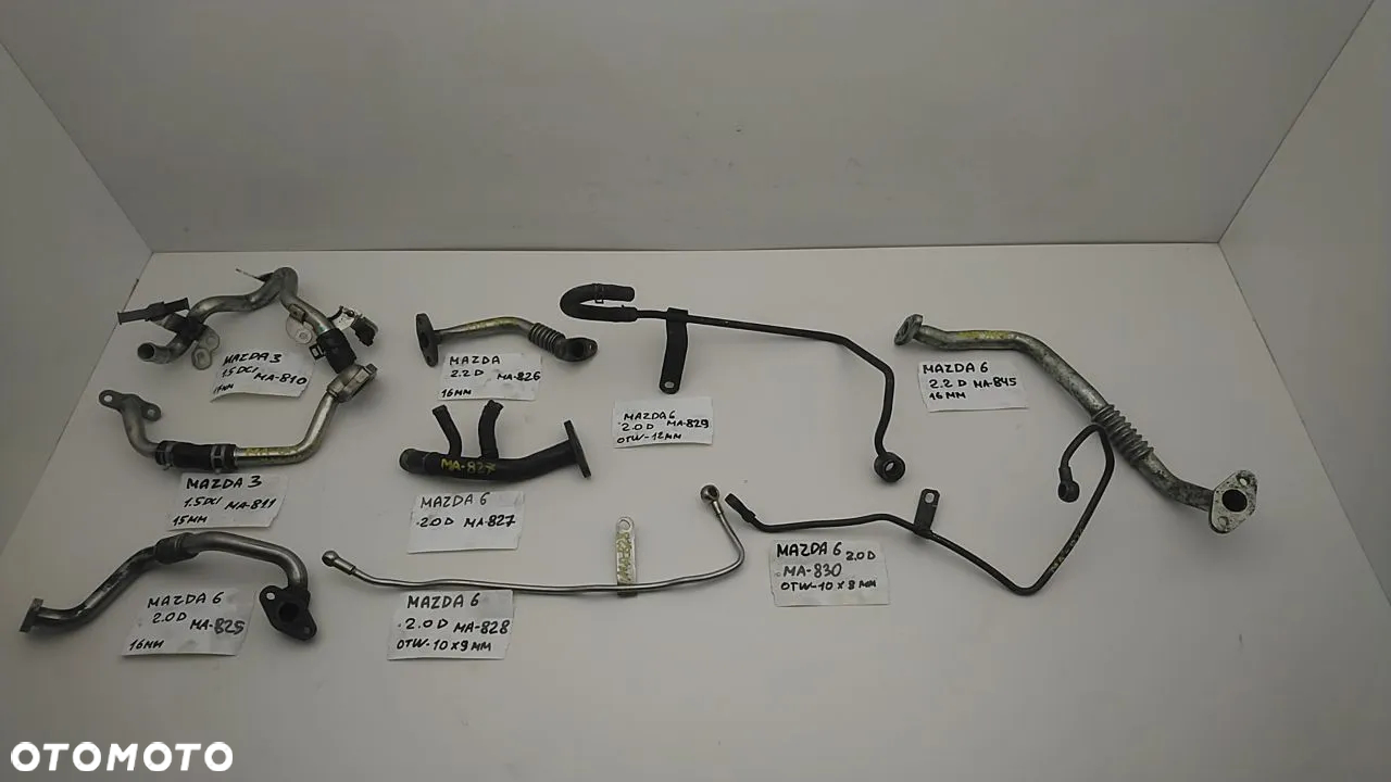 MIX KIA HYUNDAI TOYOTA NISSAN ROVER JAGUAR MAZDA RURKA TURBOSPRĘŻARKI - 14
