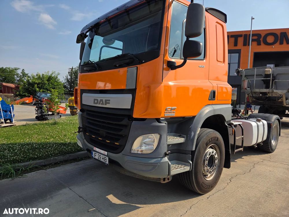 DAF CF 400, 2016, 374.569km, KIT BASCULARE, cutie viteze AUTOMATA, 1 pat, 400 CP Euro 6, Anv fata 315/80R22,5 NOI, anv spate 50% ok, rezervor motorina 450l din aluminiu, PROMOTIE 13.900 EUR+Tva - 5