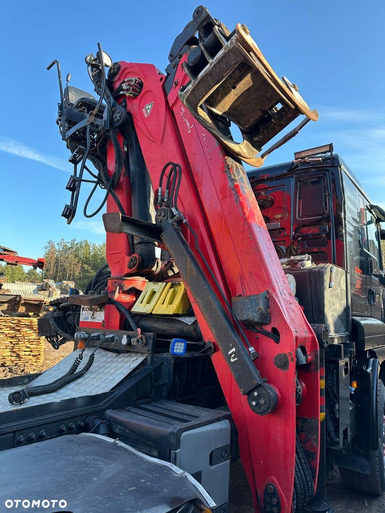 MAN TGS 33.440 6x6 do drewna 2013 epsilon drzewa lasu hds - 5