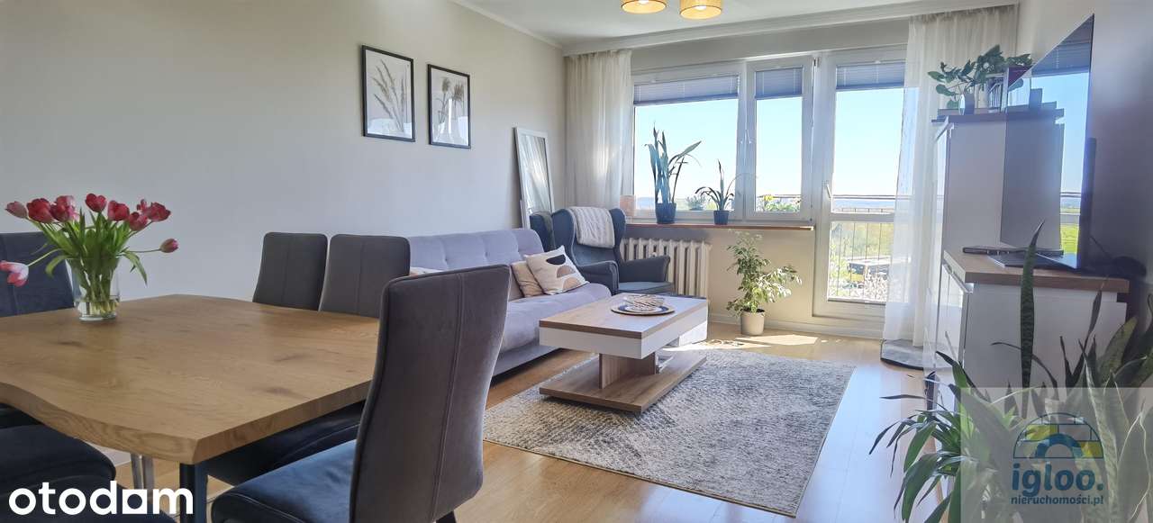 Ładne 3-pokoje -Po remoncie -Urządzone -Balkon -os.Świętokrzyskie