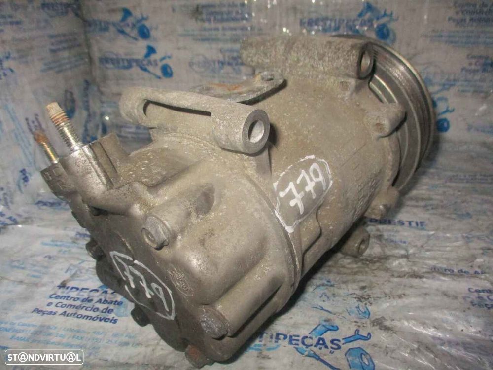 Compressor AC 9670318880   1363F PEUGEOT 207 2010 1.4I CITROEN C3 2 FASE 1 2010 1.4HDI 70CV 5P PRETO DIESEL SANDEN - 2