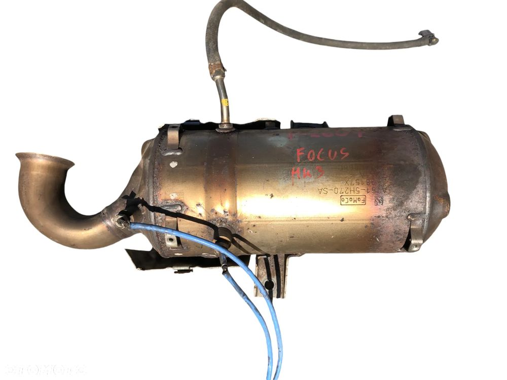 Filtr Cząstek DPF Katalizator Czujnik Ford Focus MK3 C-MAX II 1.6 TDCI AV61-5H270-SA - Gwarancja Wysyłka Montaż - 1