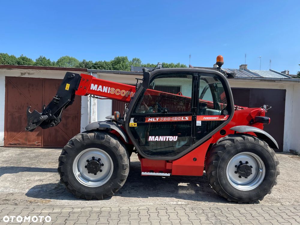 Manitou Ładowarka teleskopowa Manitou MLT 730-120 LS TURBO_Perkins 4 Cylindrowy 120 KM + Skrzynia biegów 40 KM/H SZYBKA_Napęd 4X4 - 6