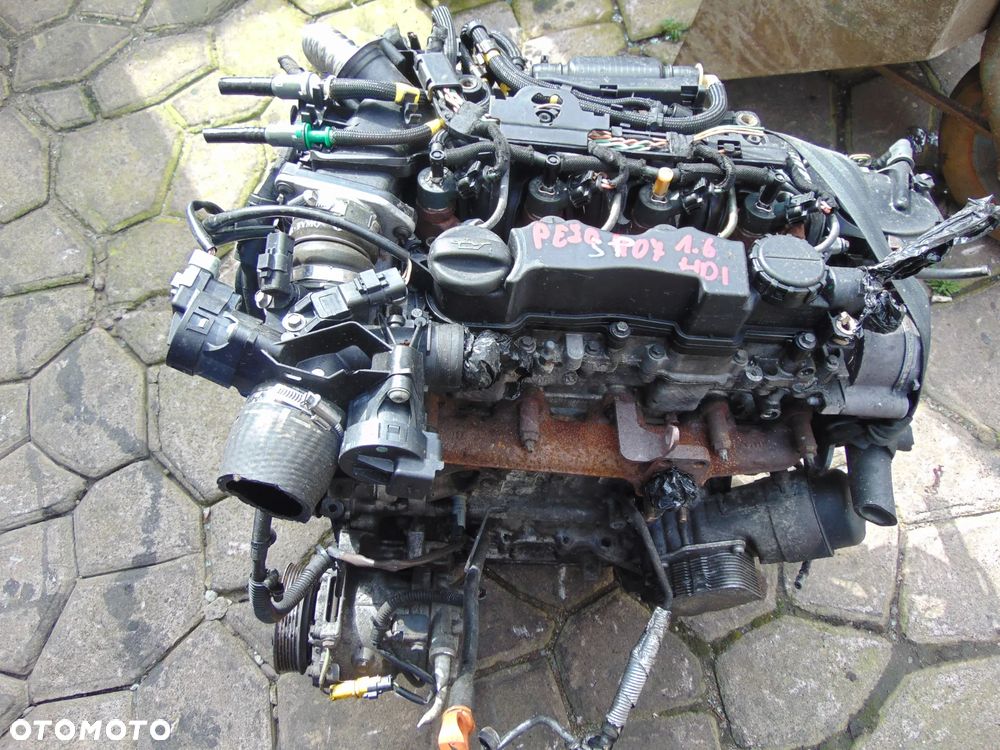 silnik peugeot 407 1,6 HDI - 9