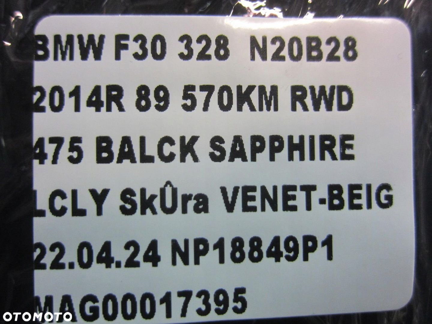 BMW F30 F32 F34 F36 WYŚWIETLACZ EKRAN MONITOR NAWIGACJI NBT 9281688 9292248 - 14