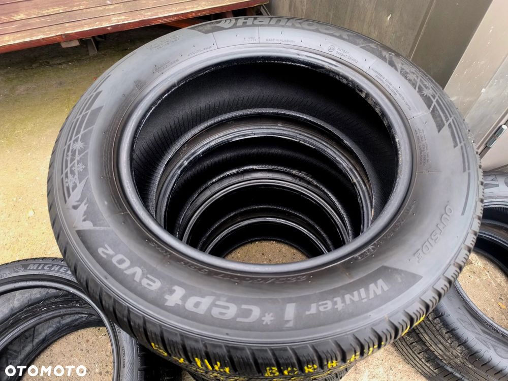 225/60R17 99H Opony Zimowe Zima HANKOOK Winter I*CEPT EVO2 EVO 2 5,5mm Legnica ALU-RAD 225/60 - 8