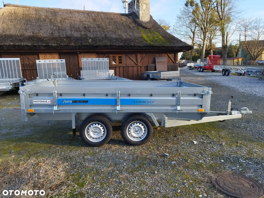 Faro Przyczepa Faro Magicus 3x1,5 2oś koła pod spodem DMC 750kg Częstochowa dostawa - 9