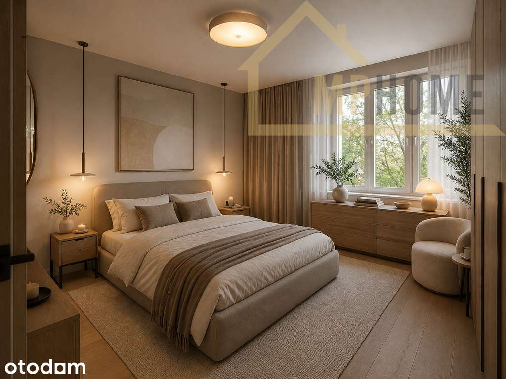 3 pokoje | 45,69 m² | Łazarz | Pod klucz