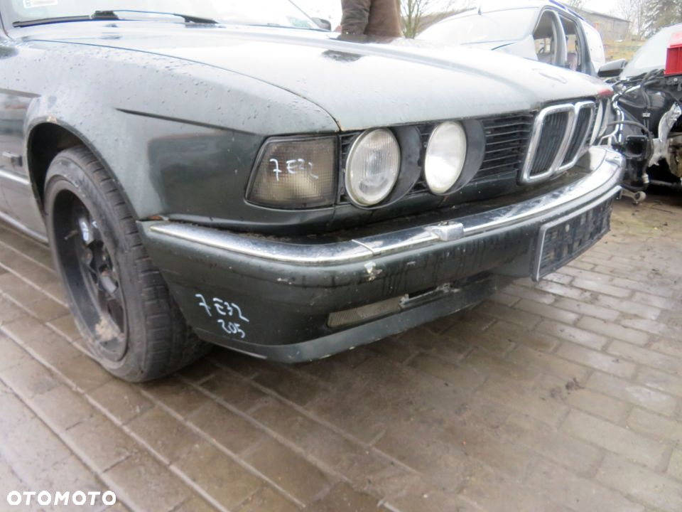 MASKA ZDERZAK BŁOTNIKI LAMPY 7 II E32 205 BMW 1986-1994 ZIELONY MALACHITGRUN PRZÓD KOMPLETNY - 10