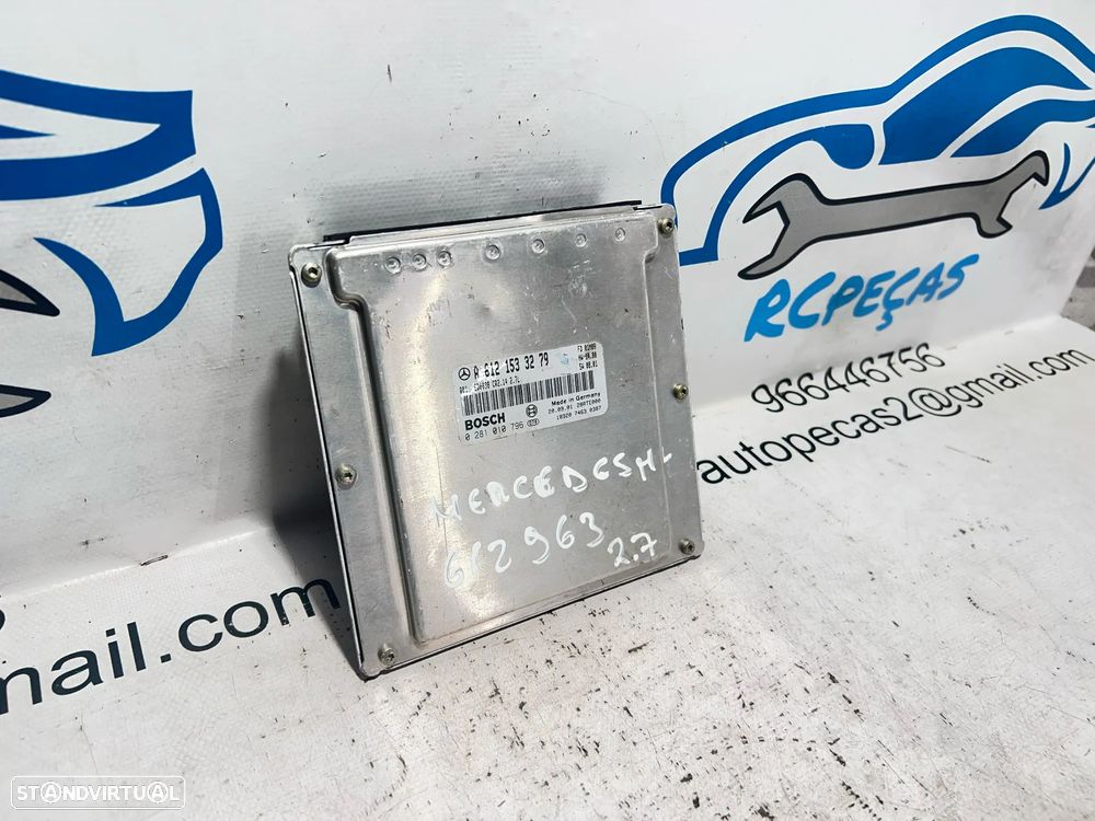 .Centralina Motor Bosch Mercedes Benz 2.7 CDi OM612.963 612 963 A 612 153 32 79 / 0 281 010 796 CR2.14 - 3