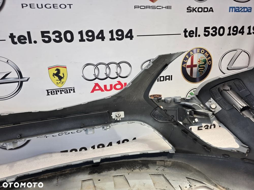 OPEL ZAFIRA C 11- ZDERZAK PRZEDNI PRZÓD KOLOR SREBRNY NA SPRYSKI + 4xPDC NR 13300485 NR AUKCJI NZ2153 - 37
