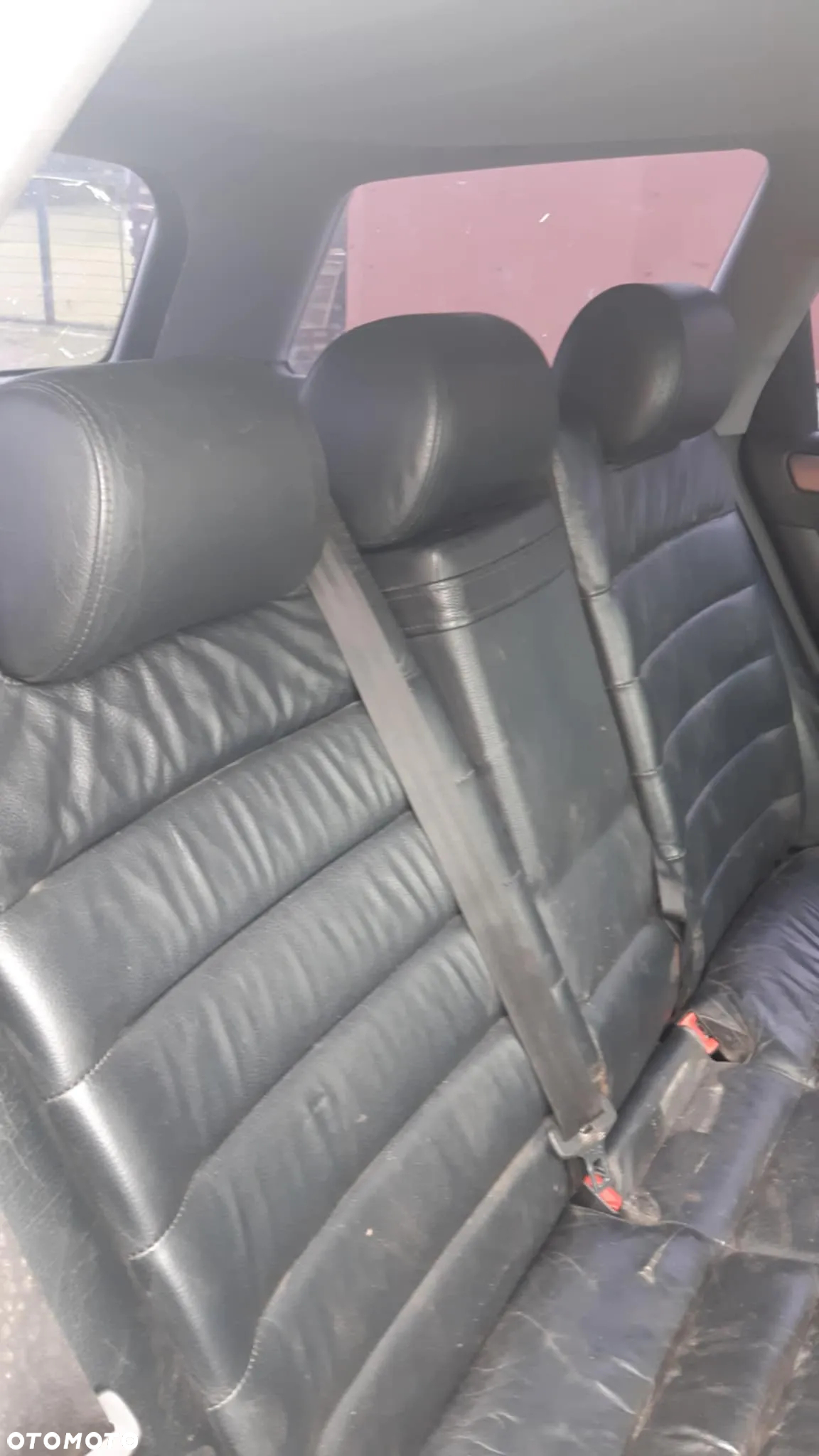 KPL.FOTELE,BOCZKI CZARNA SKÓRA -AUDI A6/ C5 AVANT/ EUROPA - 3