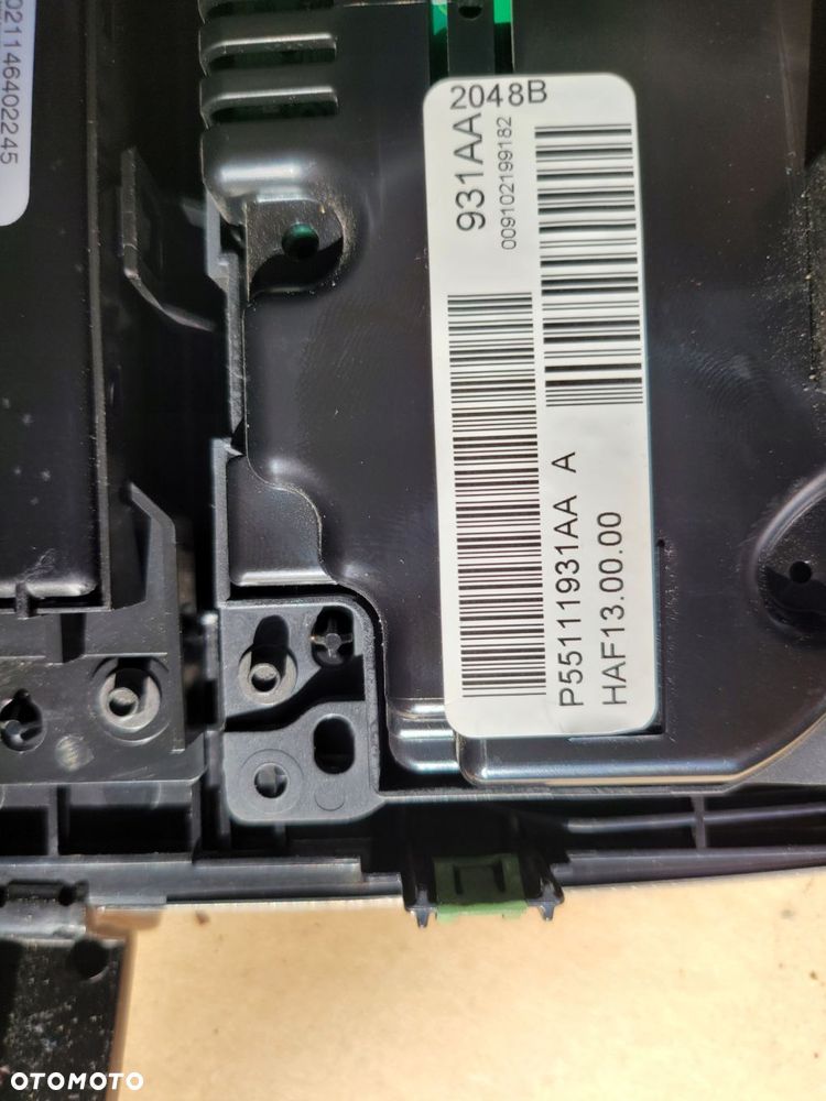 jeep wk komplet panel przełączniki klima ramka - 3