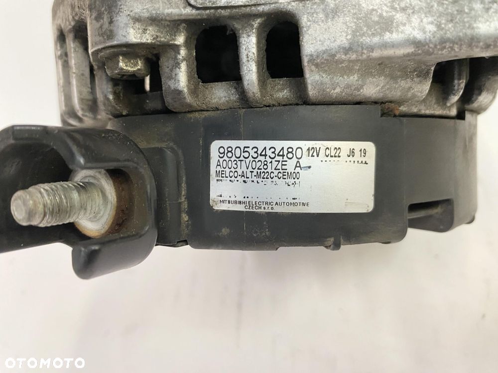 BOXER JUMPER 2.0 BLUE HDI 16- ALTERNATOR 220A A003TV0281 EURO 6 ORYGINAŁ - 7