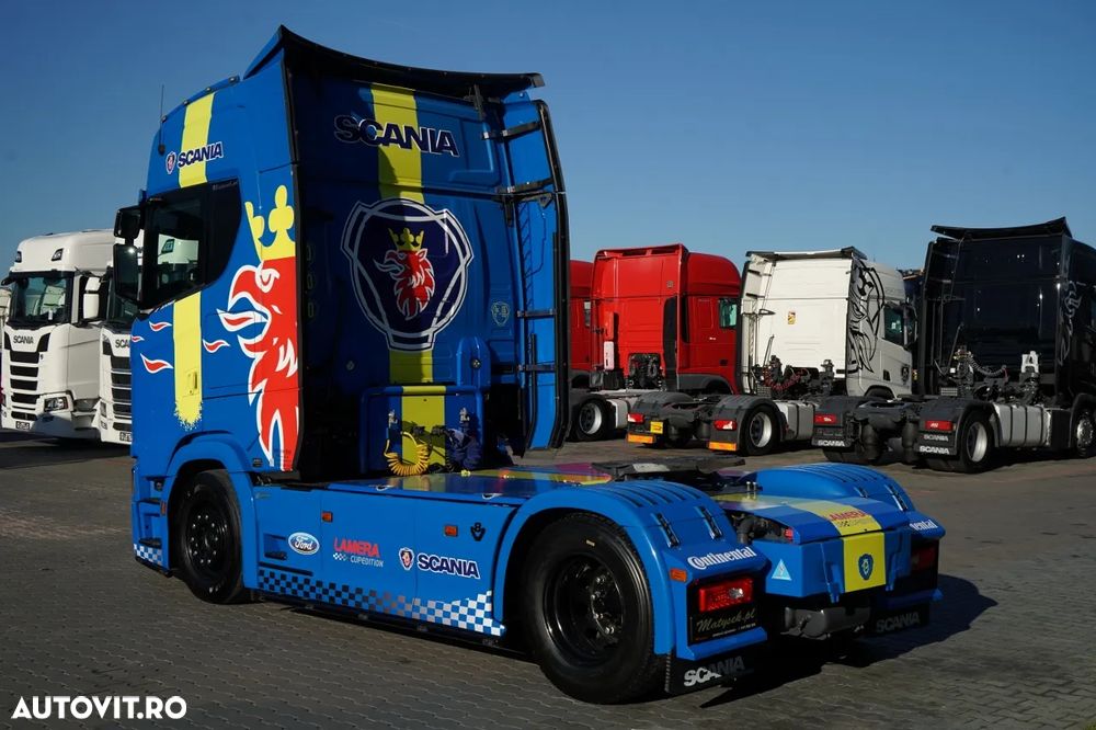 Scania S 520 / V8 / RETARDER / I-PARK COOL / COMPLET AIRMATIC / PIELE / ANVELOPE 100% - 7