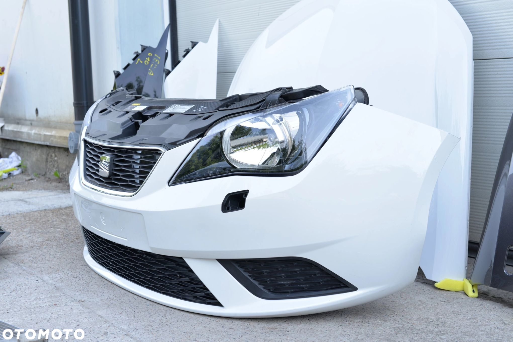 MASKA ZDERZAK GRILL BŁOTNIK LAMPA H7 XENON PAS BELKA SEAT IBIZA 12- 6J - 9