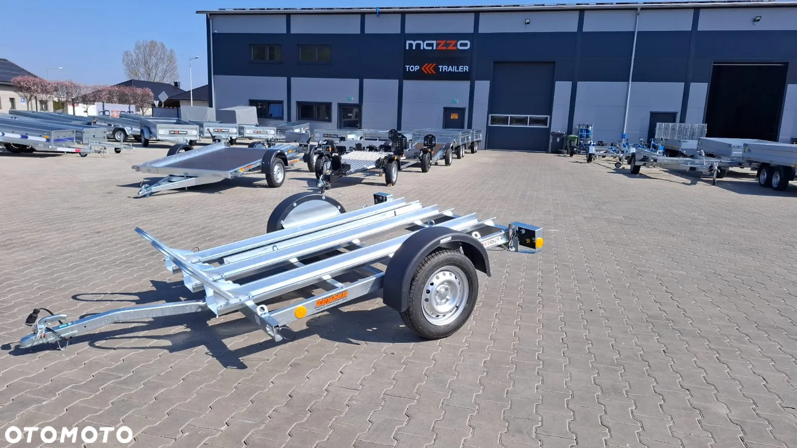 Neptun Dostawa Przyczepka na 3 motocykle 225x148,5cm DMC750kg UCHYLNA - 17