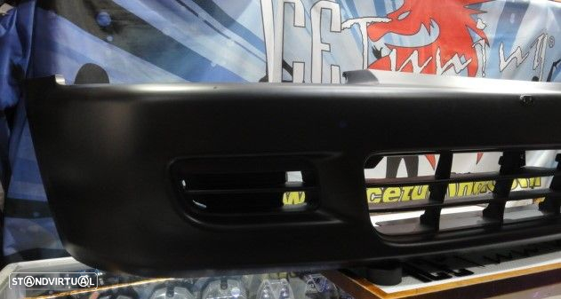 Para-choques frontal honda civic 92-95 2 / 3 portas EG3, EG4, EG5, EG6, EJ1, EJ2 em plástico ABS - 2